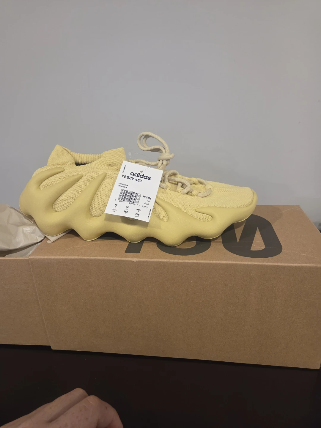 Adidas Yeezy 450 Sulfur Size 10.5 US