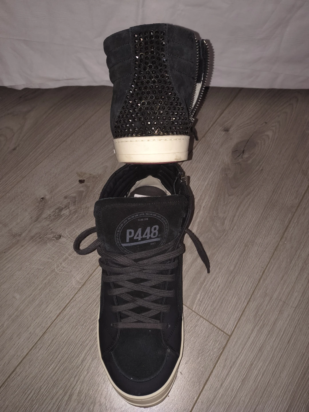 Brand New P448 High-Top Wedge Sneakers 🏆 - photo 2