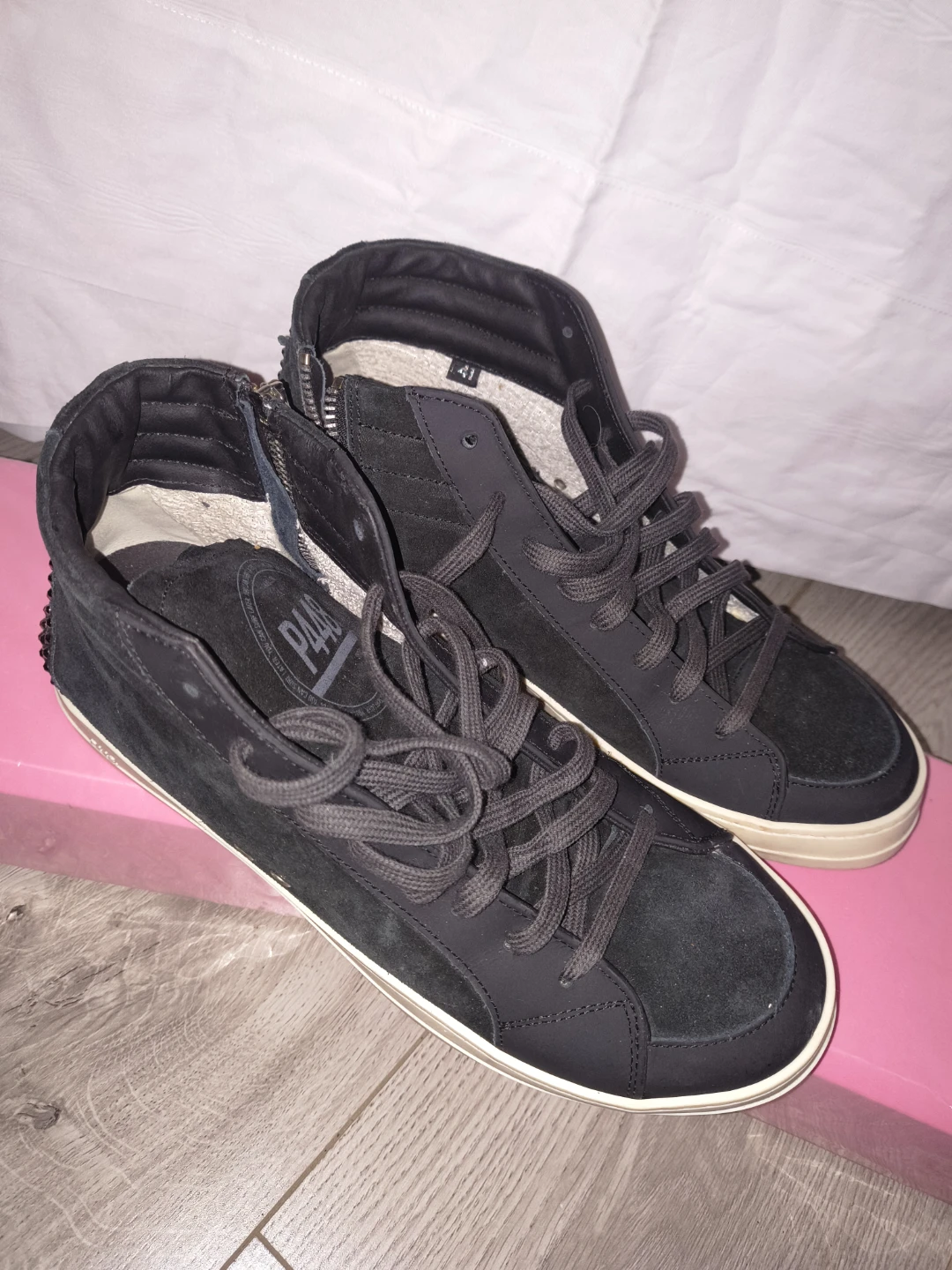 Brand New P448 High-Top Wedge Sneakers 🏆 - photo 4