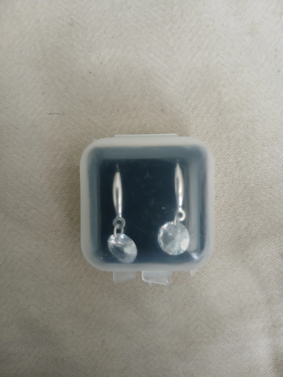 925 Silver And Moissanite Earrings - photo 2