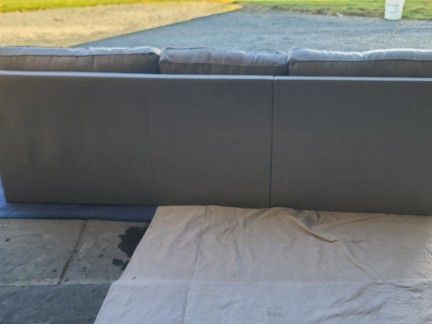 Modern Grey L-Shaped Sectional Sofa with Chaise - photo 5