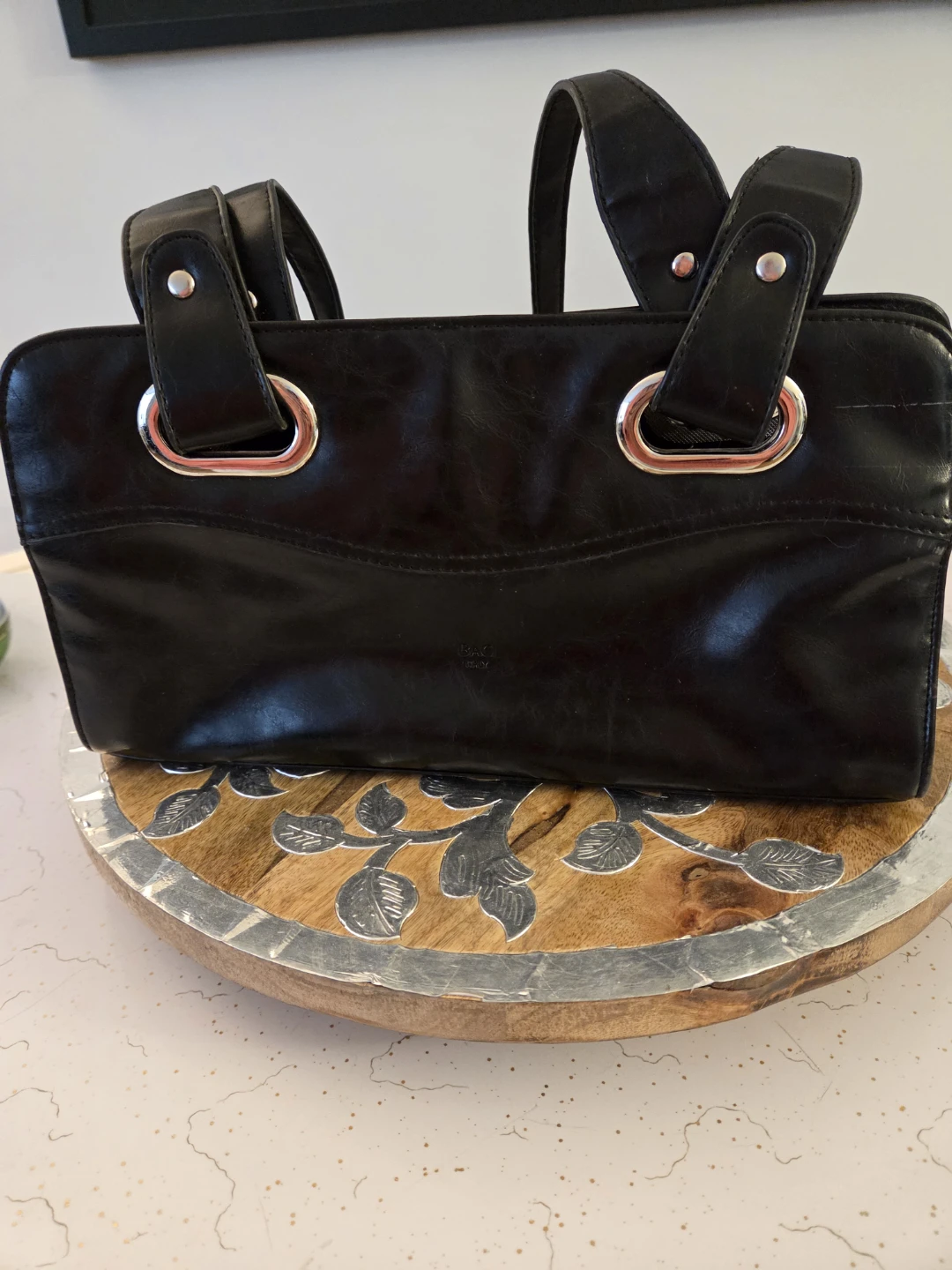 BACI Italy Black Shoulder Bag