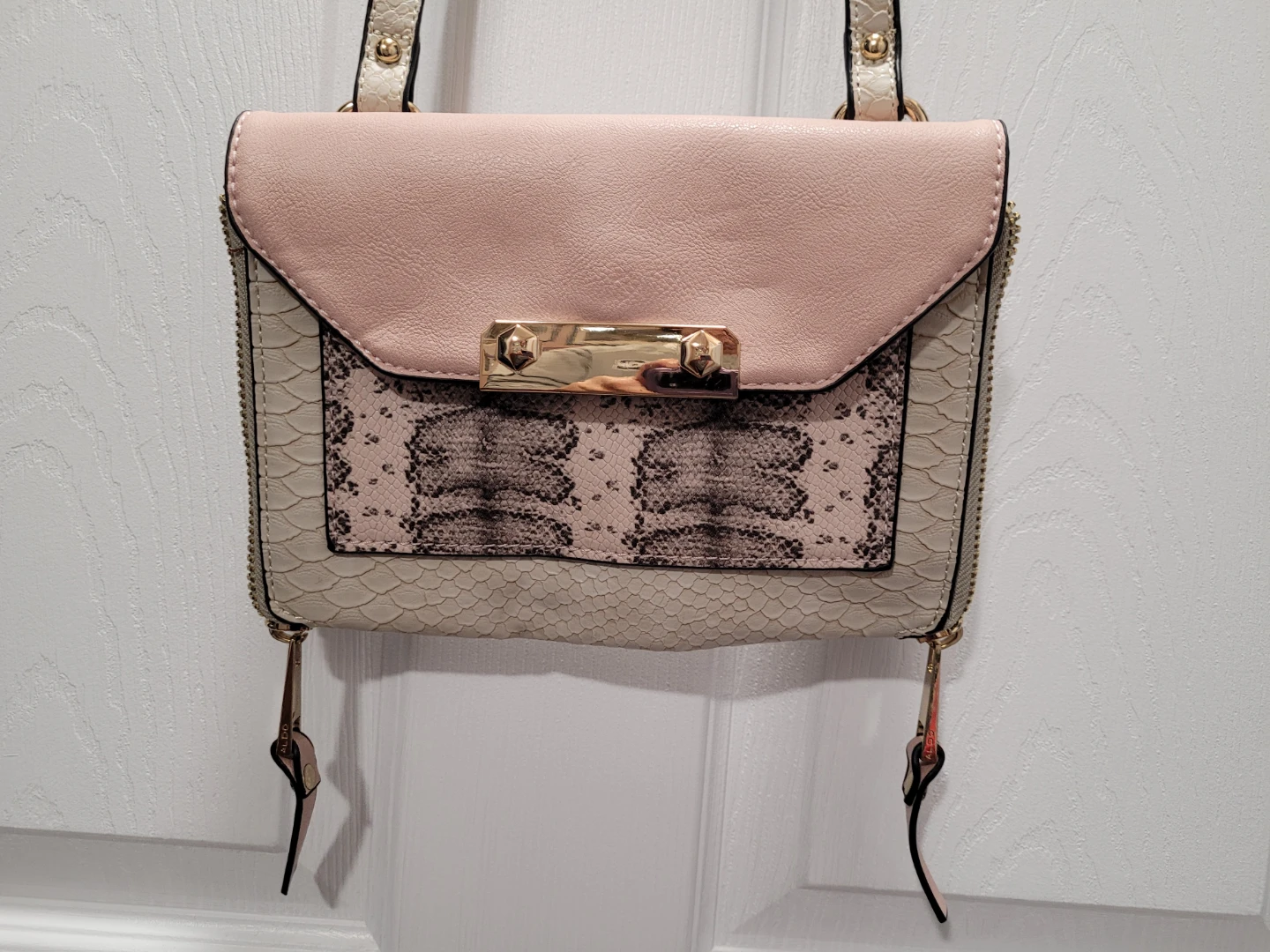Aldo Snakeskin Crossbody Bag