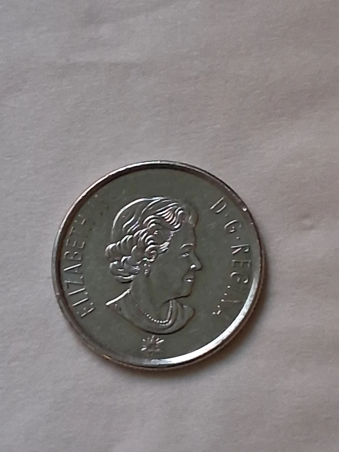 2017 Canadian "Hope for a Green Future" 25-cent coin - photo 2