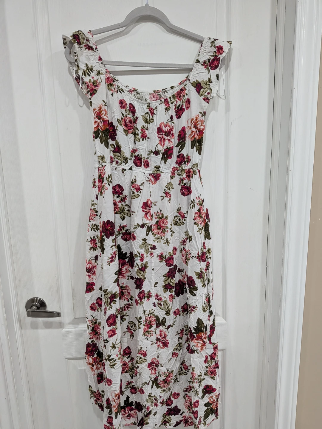 Floral Print Romper - Size M - photo 3