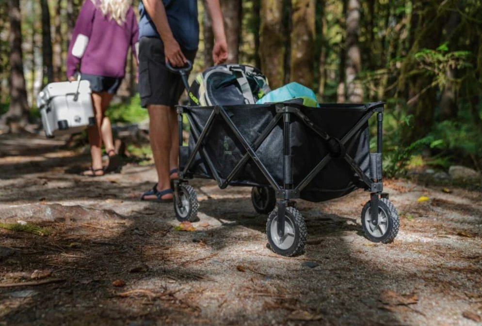 Woods Folding Wagon - Black - photo 2