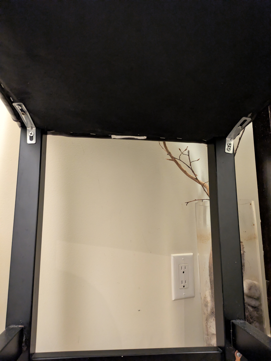 Dark Brown Faux Leather Bar Stool - photo 3