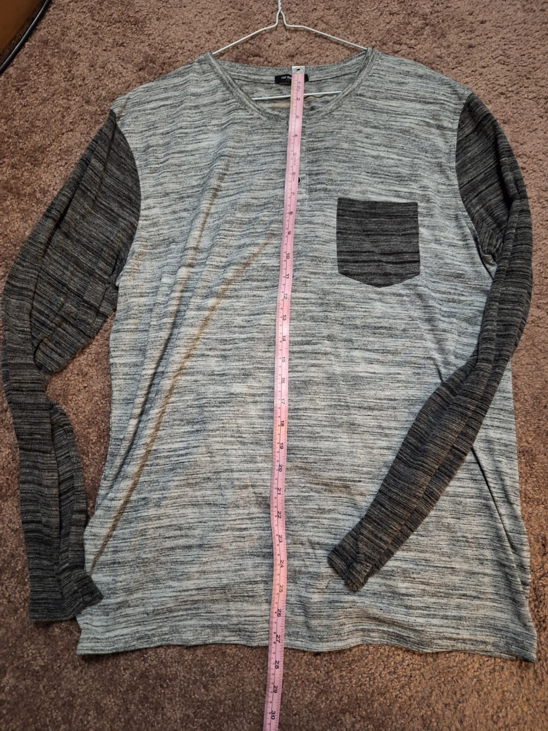 The Space Dye Long Sleeve Shirt