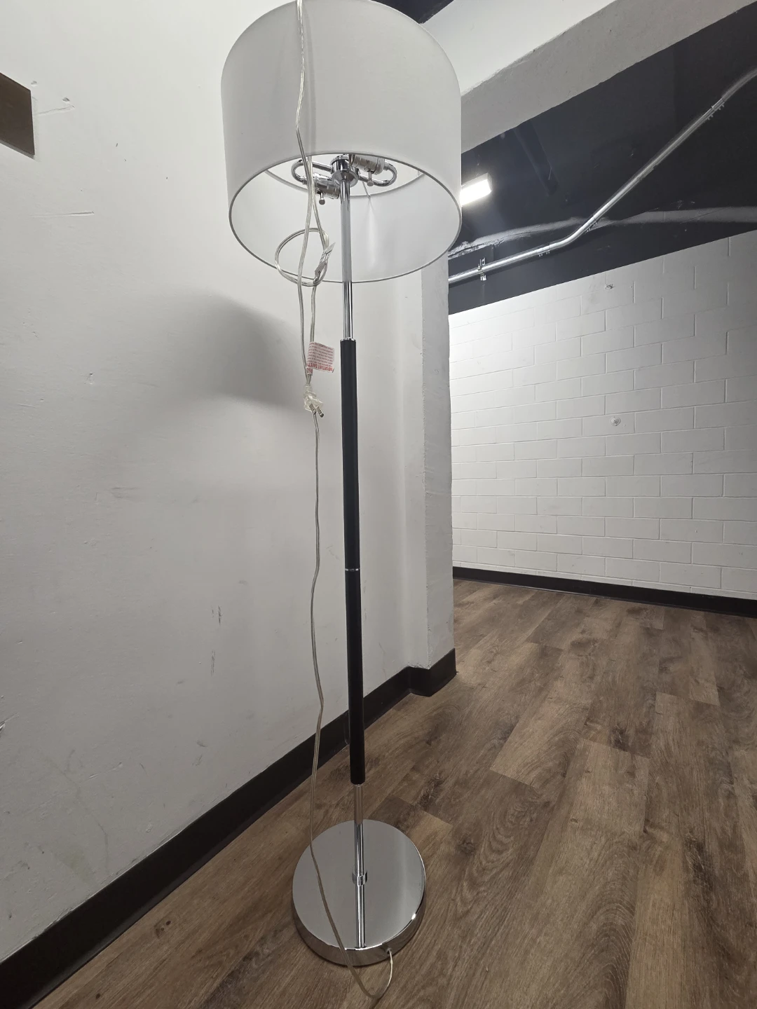 Floor Lamp - White Shade - photo 2