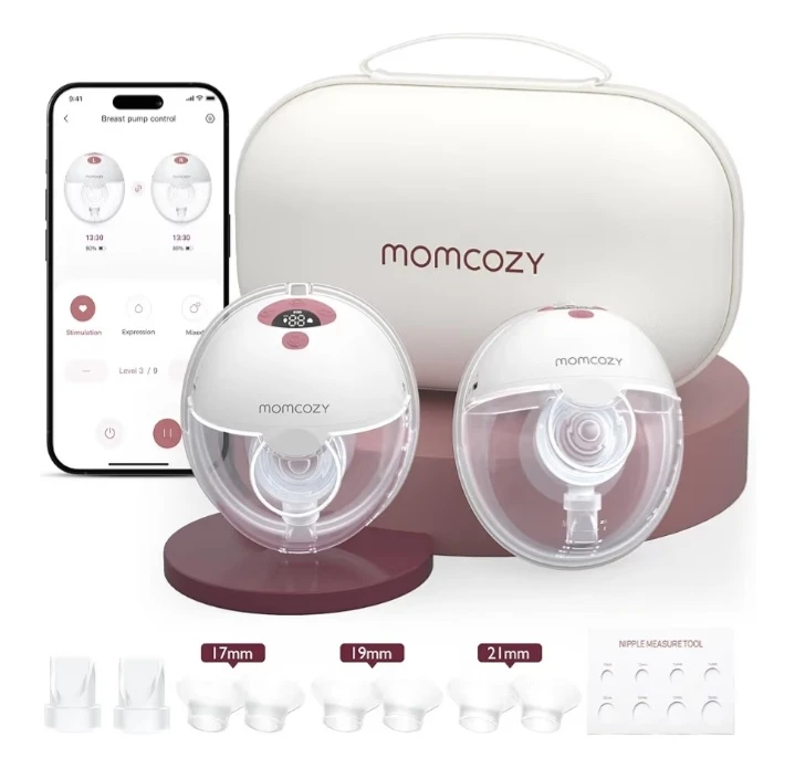 Momcozy M5 Smart Wearable Breast Pump NEW