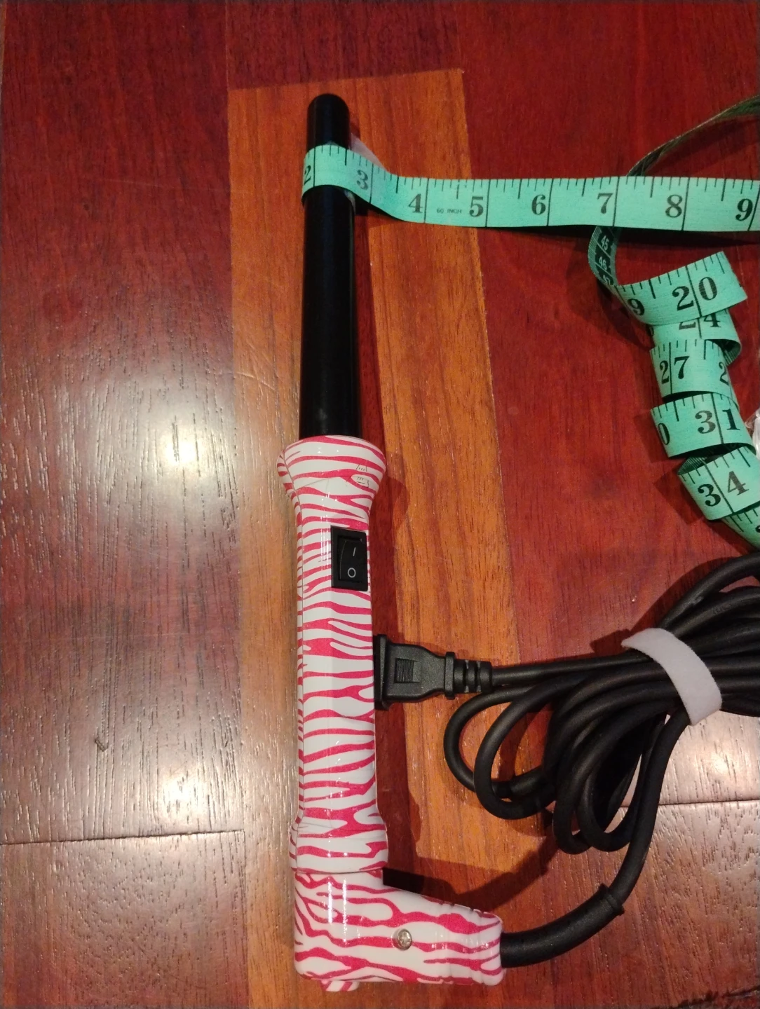 Curling Iron - Pink Zebra Print - photo 3