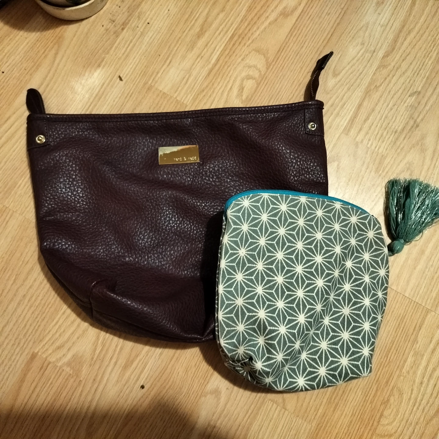 Strapless handbag and pouch - photo 2