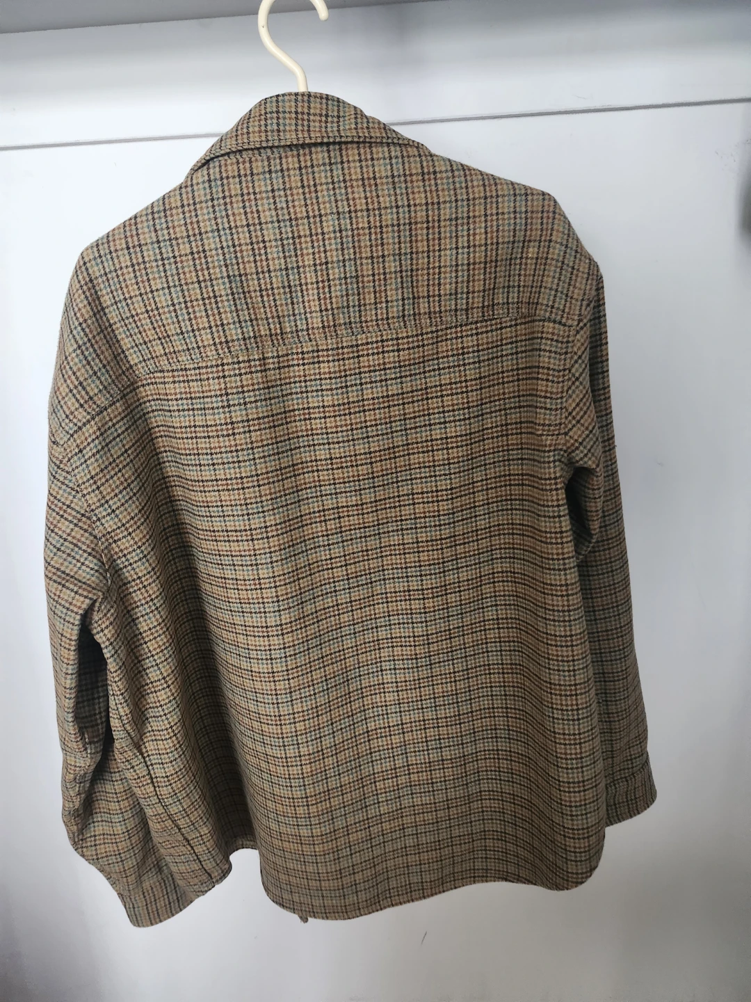 H&M Plaid Oversized Fit Shirt Jacket - photo 4