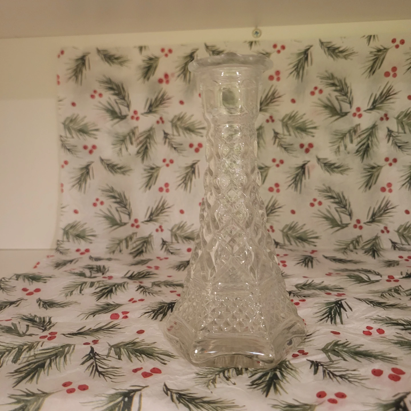 Clear Glass Vase