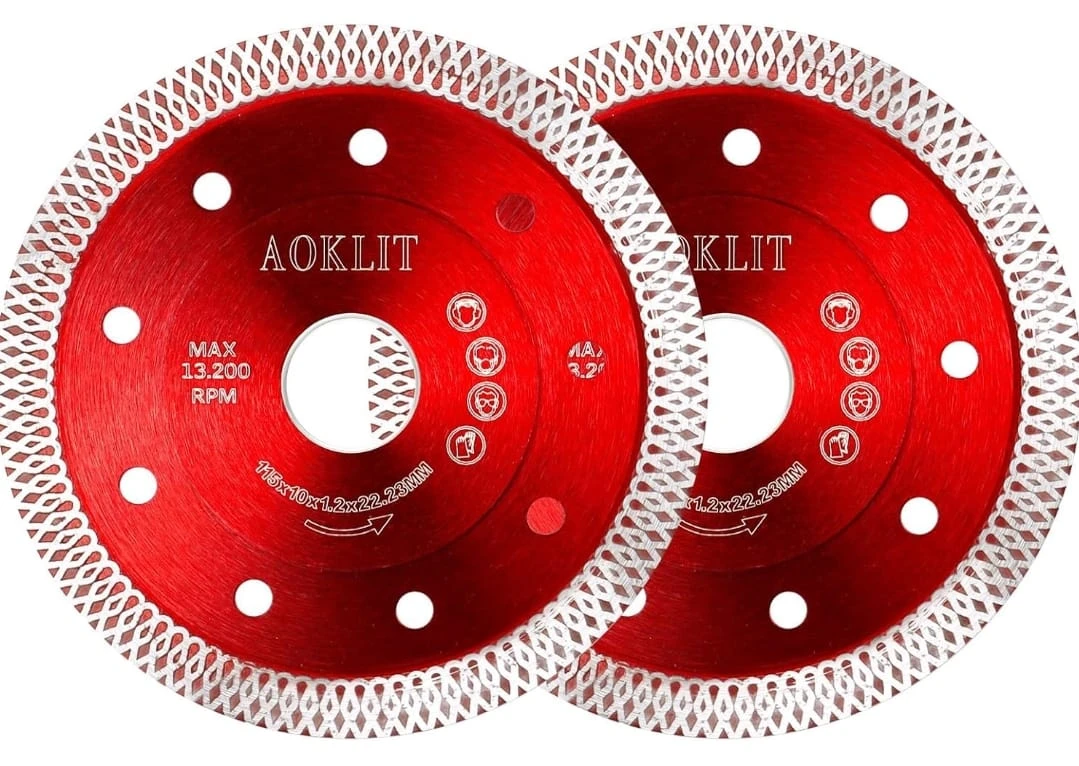 AOKLIT Diamond Saw Blades - Red - photo 2