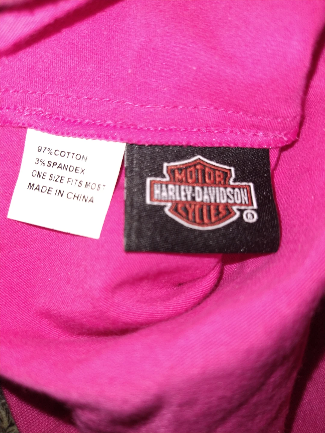 Harley Davidson Hot Pink Ponytail Cover/ bandana - photo 4