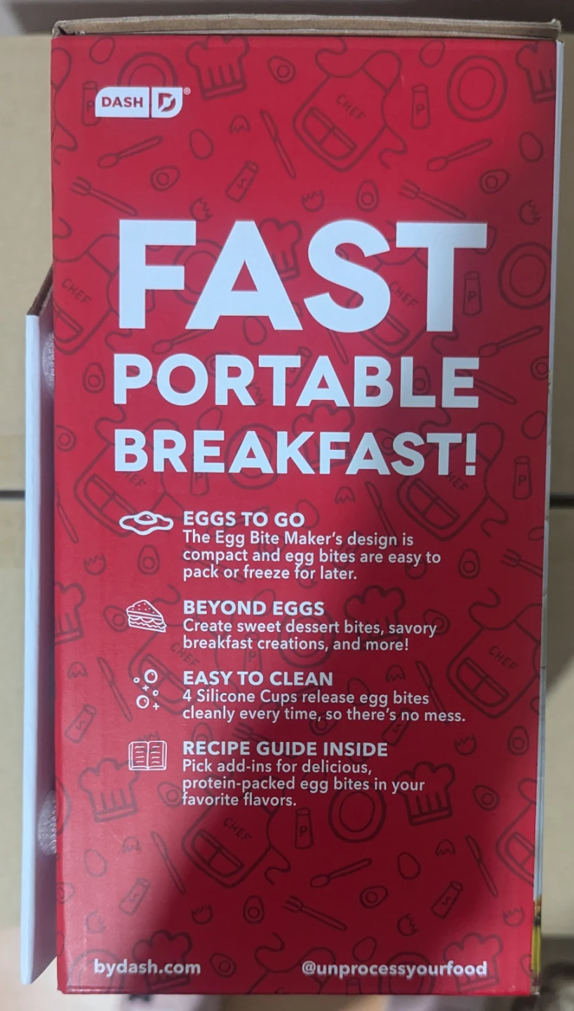 Dash Egg Bite Maker - Makes 4 Egg Bites - photo 3