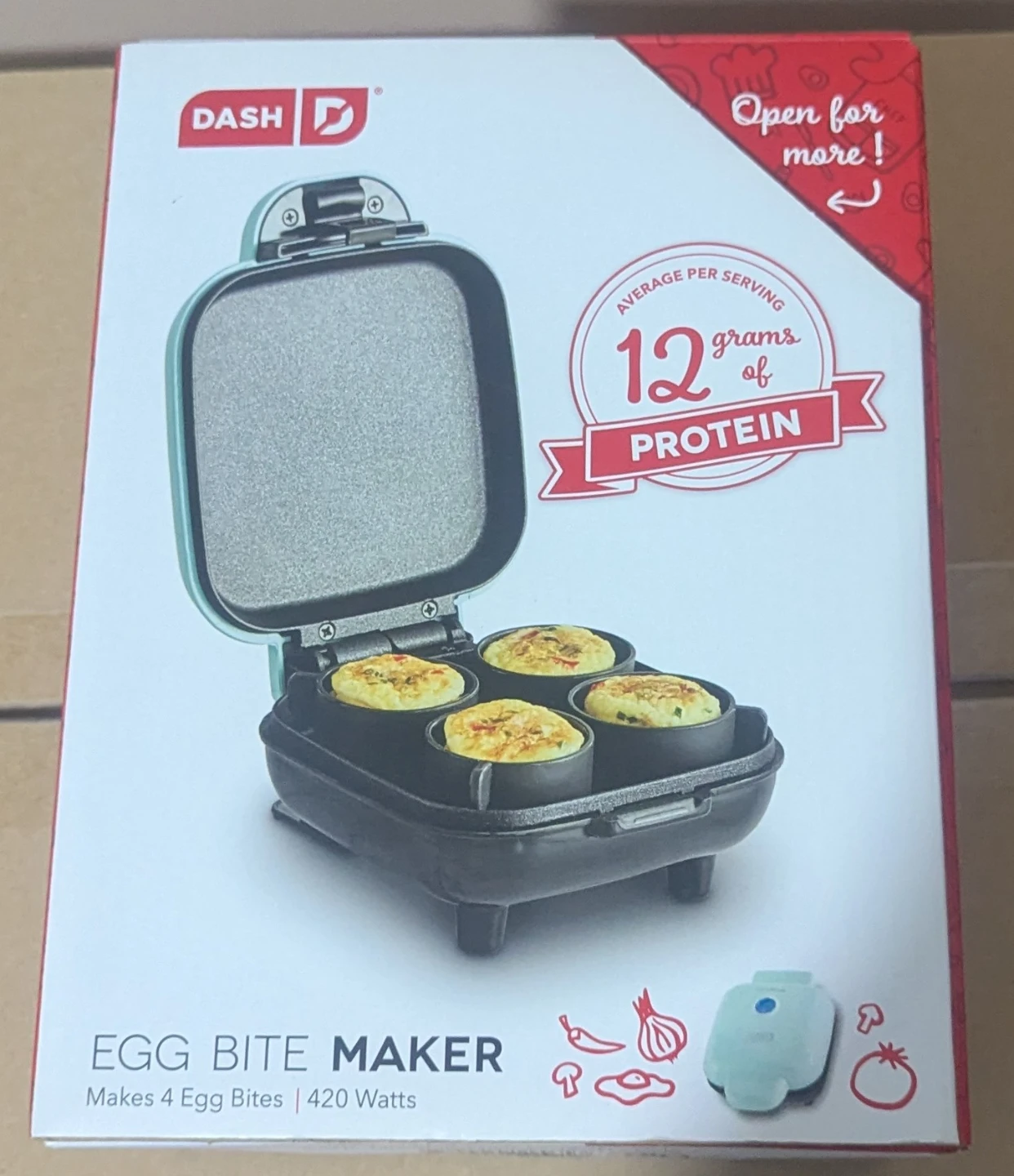 Dash Egg Bite Maker - Makes 4 Egg Bites - photo 4