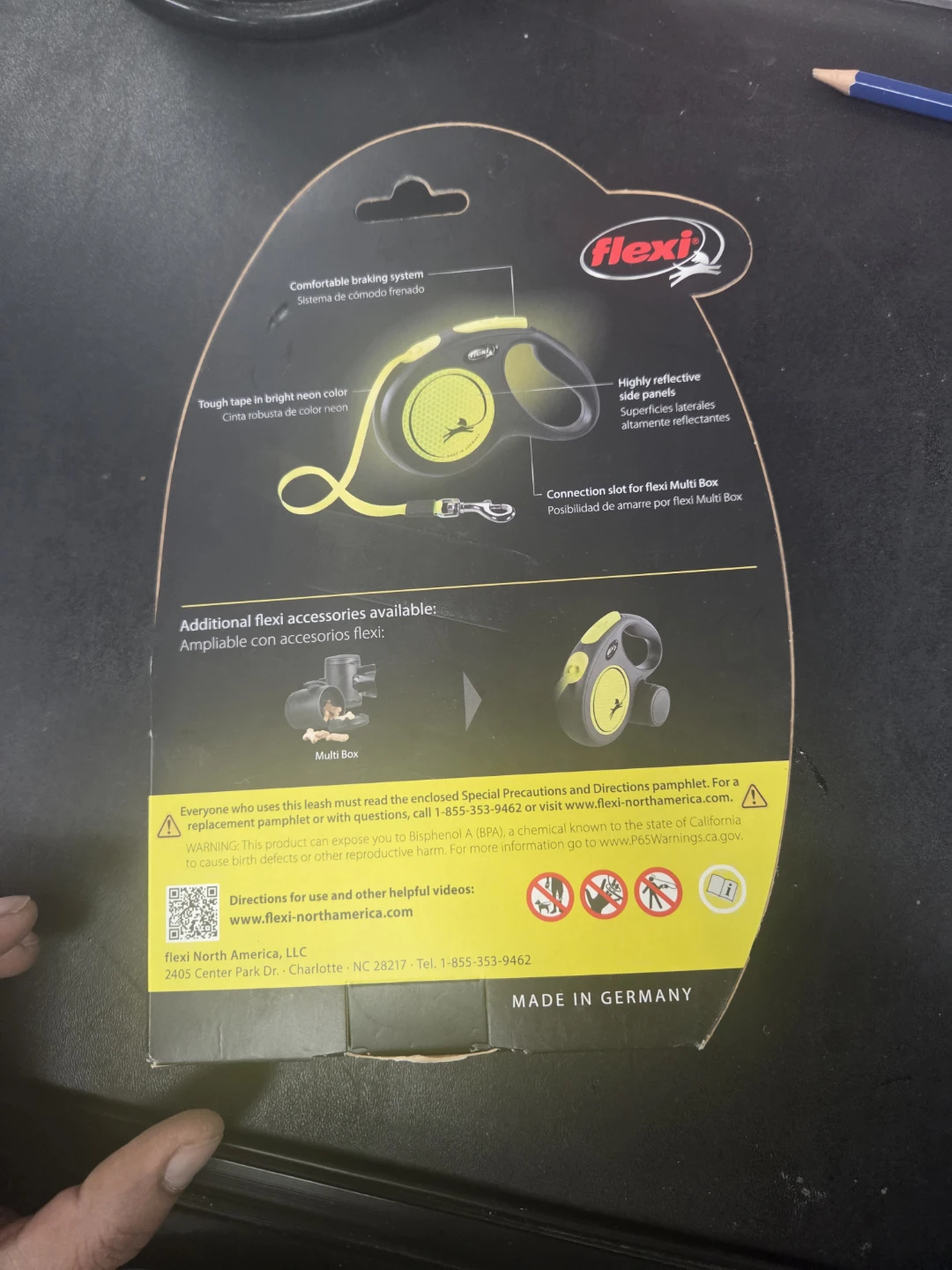 Flexi Retractable Dog Leash - M - 16ft