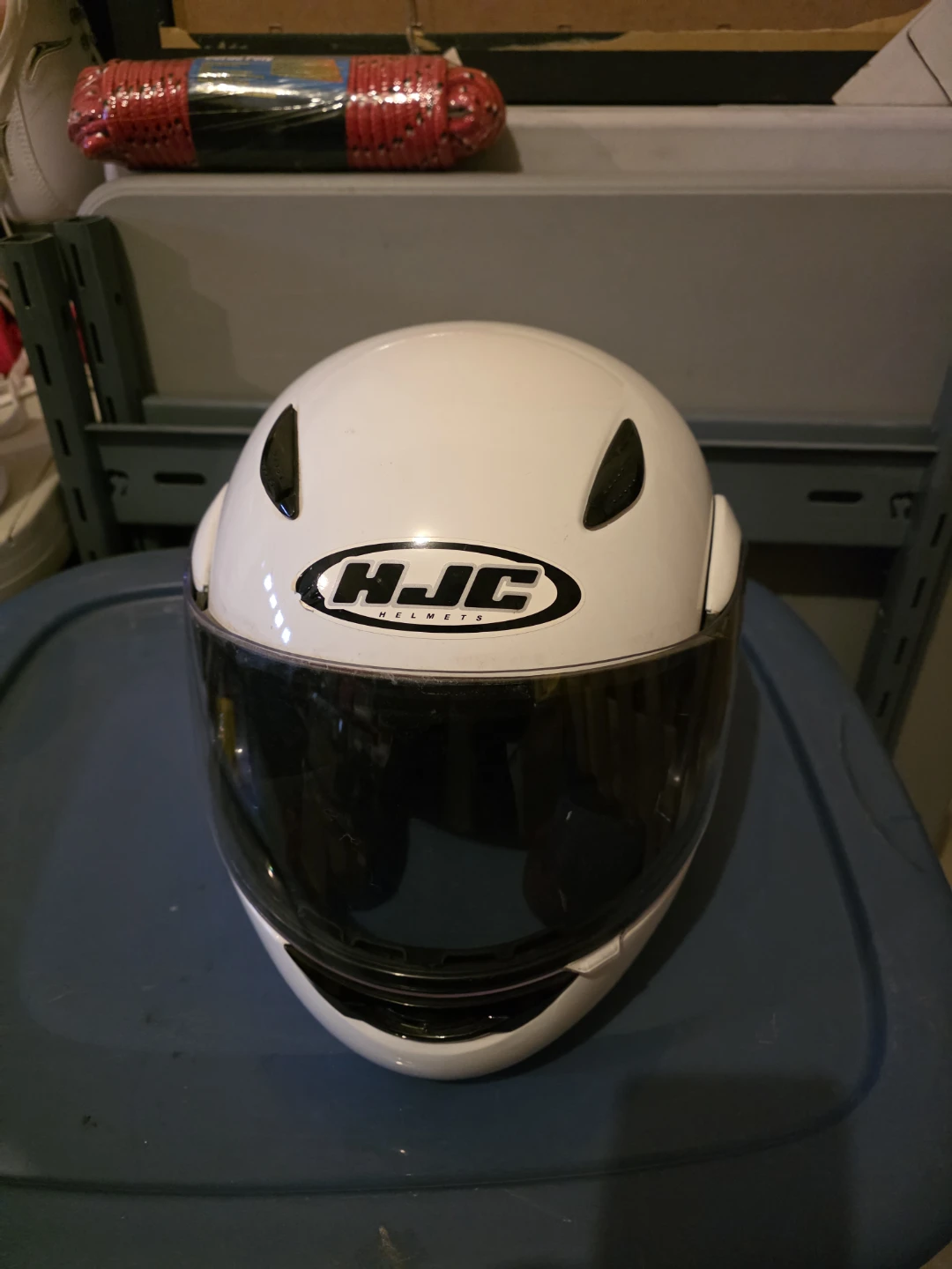 HJC CL-MAX White Motorcycle Helmet
