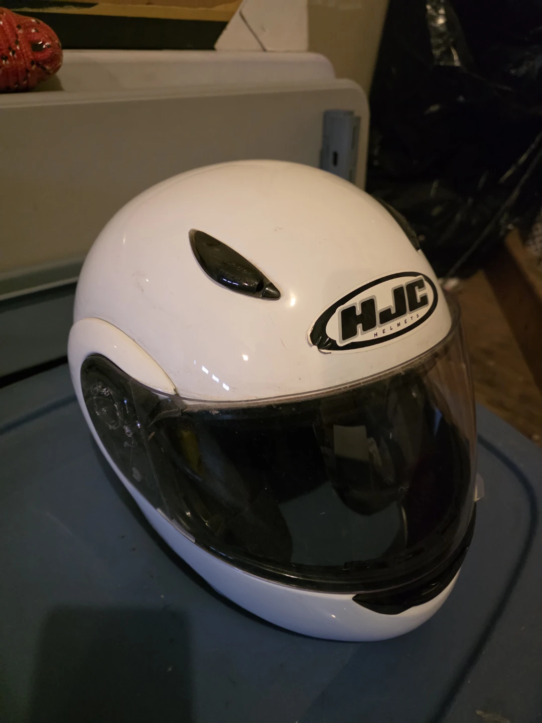HJC CL-MAX White Motorcycle Helmet - photo 3