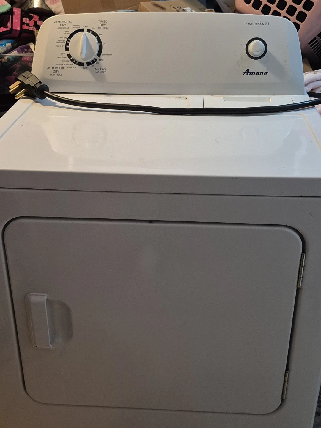 Amana Electric Dryer - White - photo 2