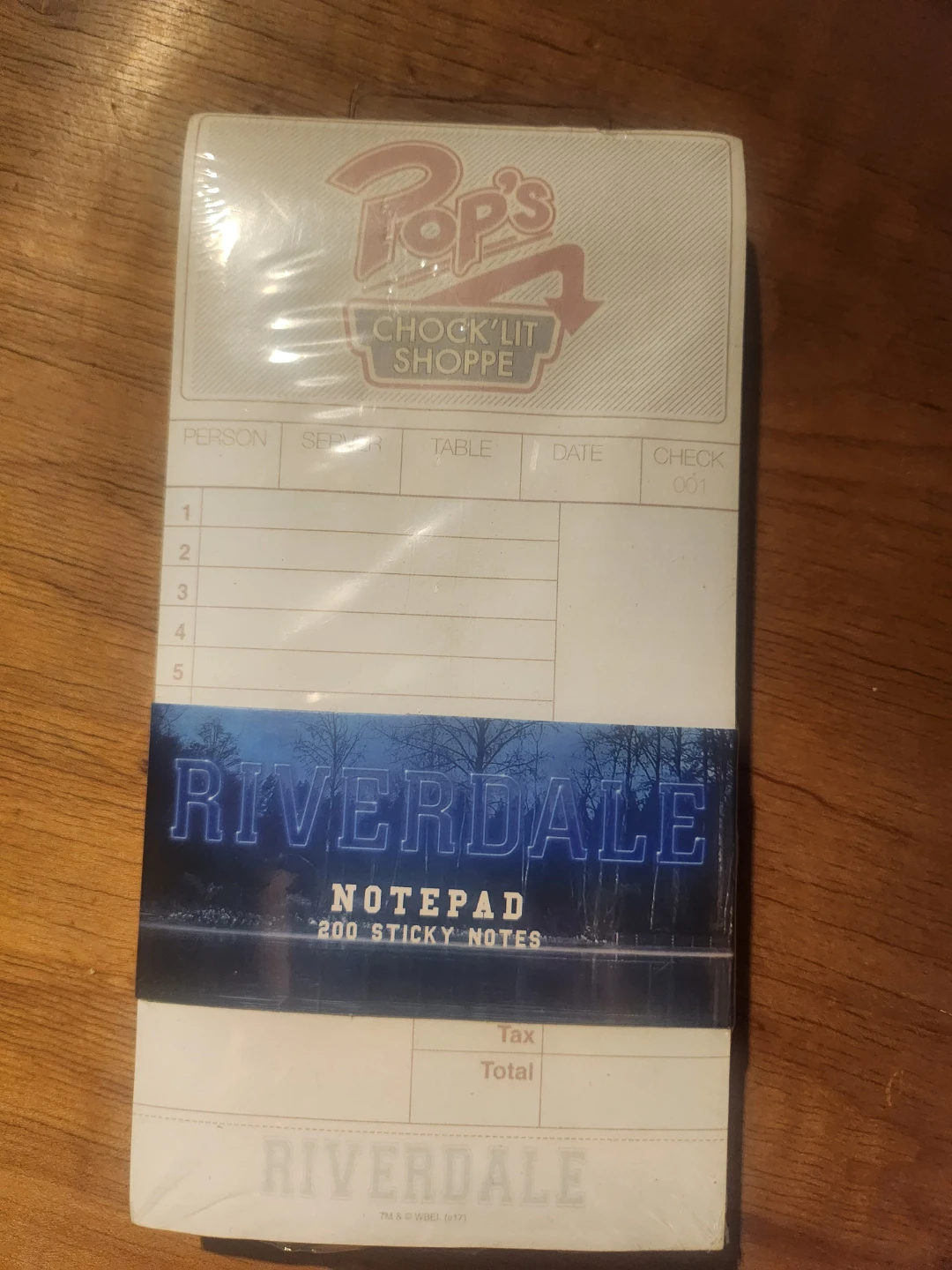 Riverdale Notepad - Pop's Chock'lit Shoppe