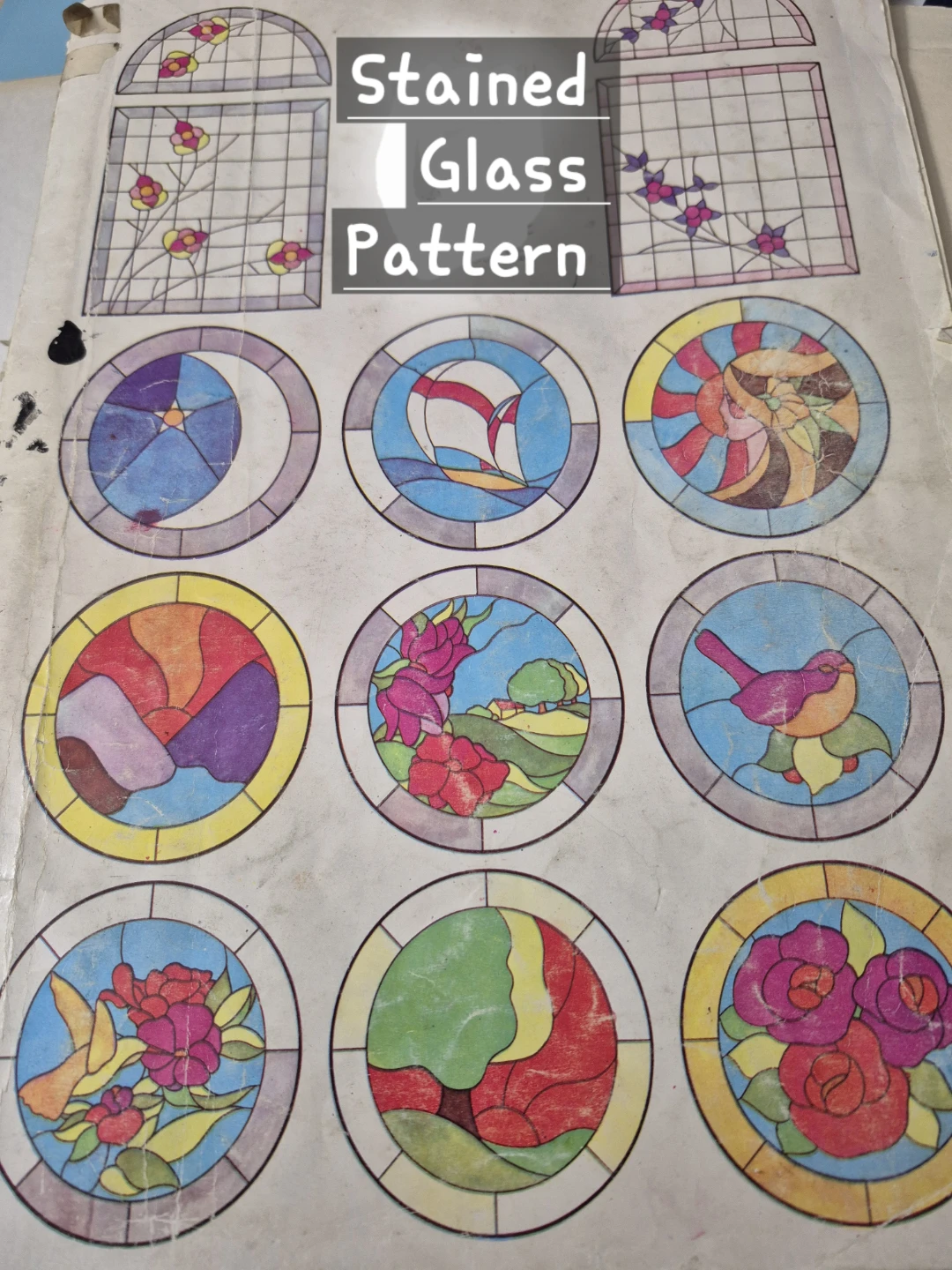 Stained Glass Pattern Book Designs - photo 2