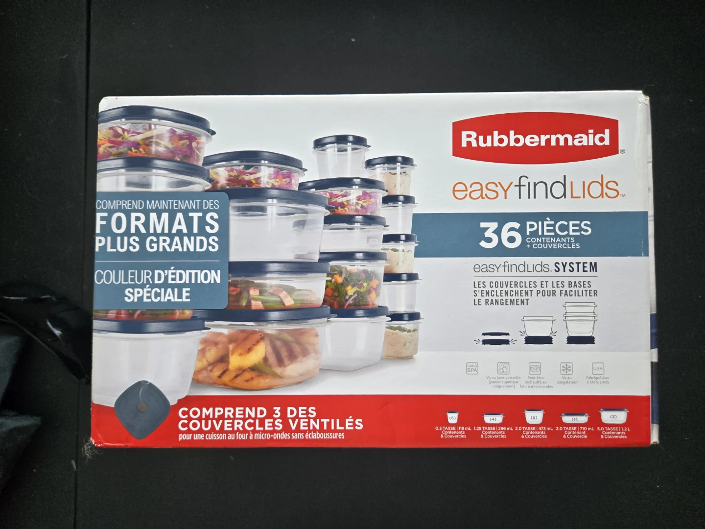 Rubbermaid Easy Find Lids 36-Piece Set - photo 3