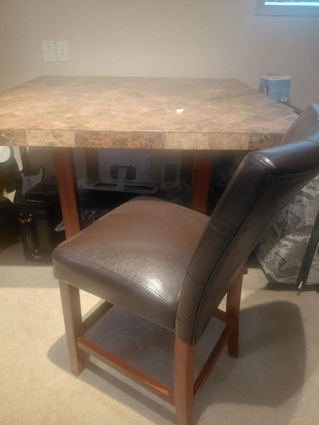 Counter Height Dining Set w 6 chairs - photo 2