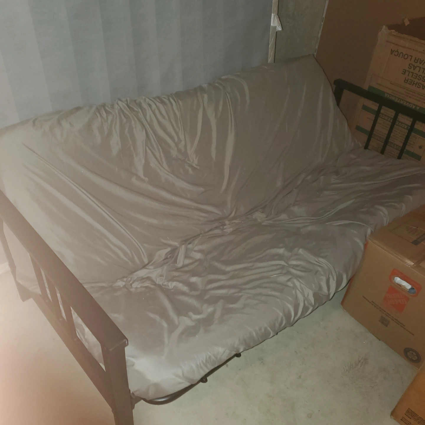Futon Couch with Cover