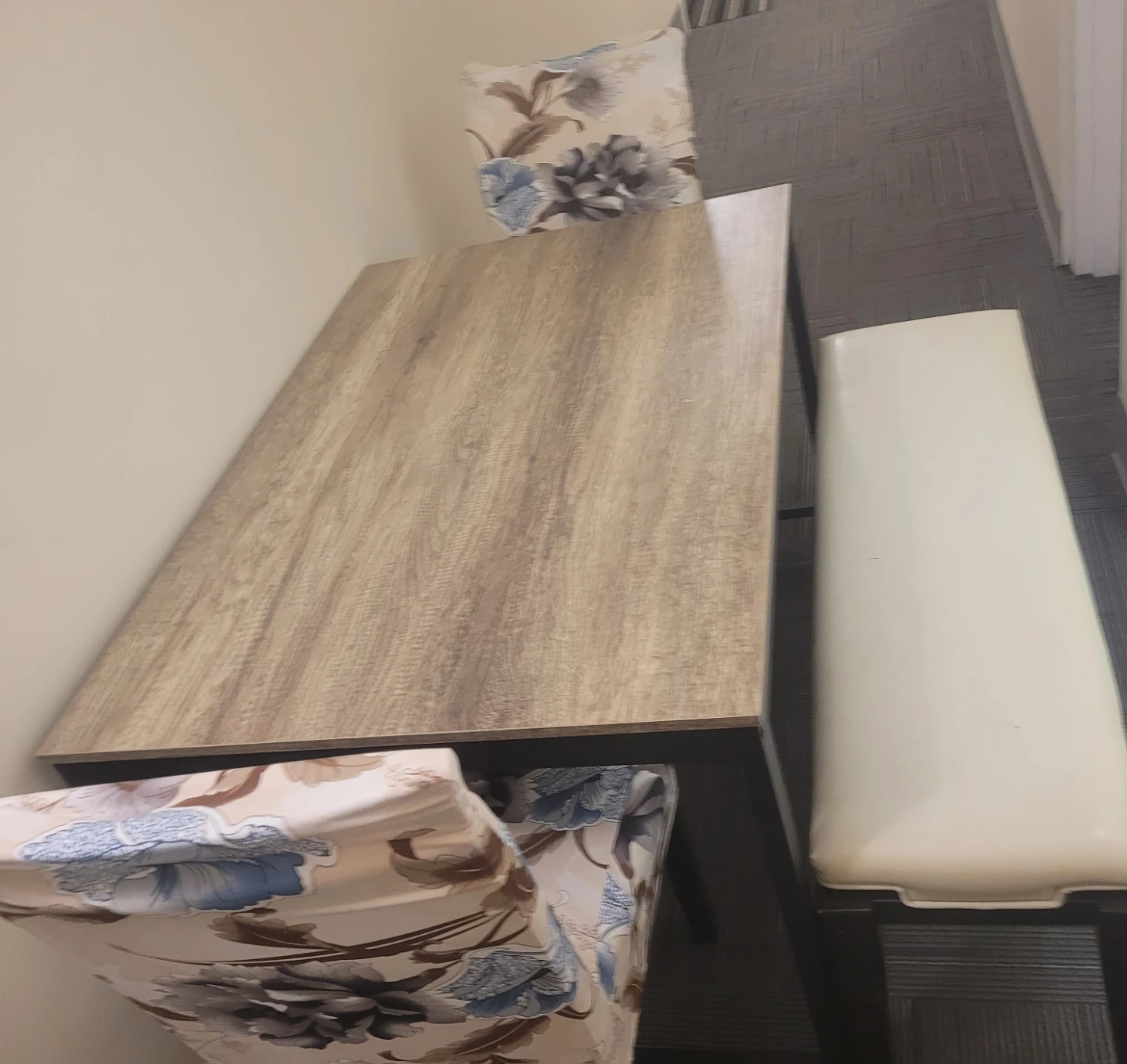 Dining Table Set with Bench & 2 Chairs - photo 2