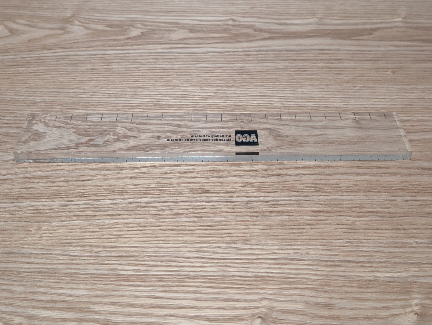 Art Gallery of Ontario (AGO) Clear Ruler - photo 2