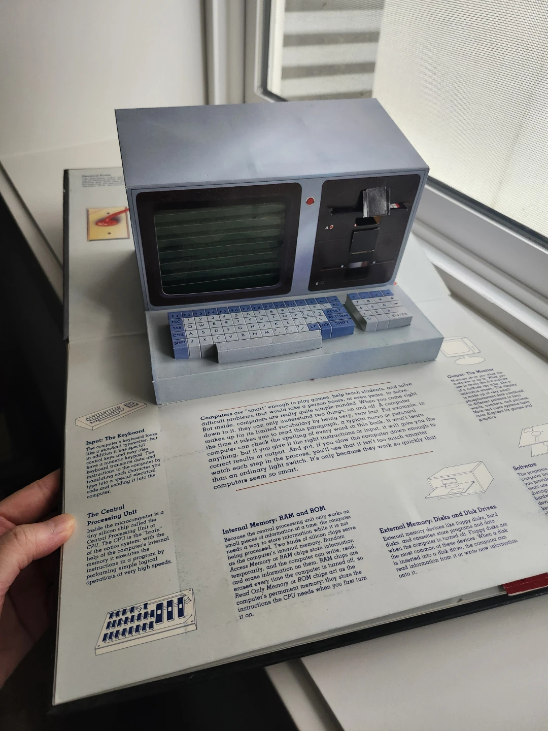1984 Inside the Personal Computer  Pop-Up Book - photo 2