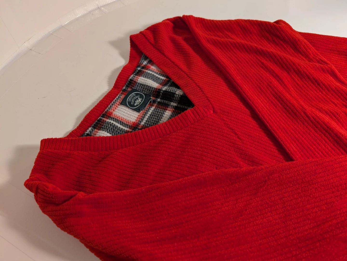 Cozy V-Neck Long Sleeve Top | Laura Ashley - S: M/M