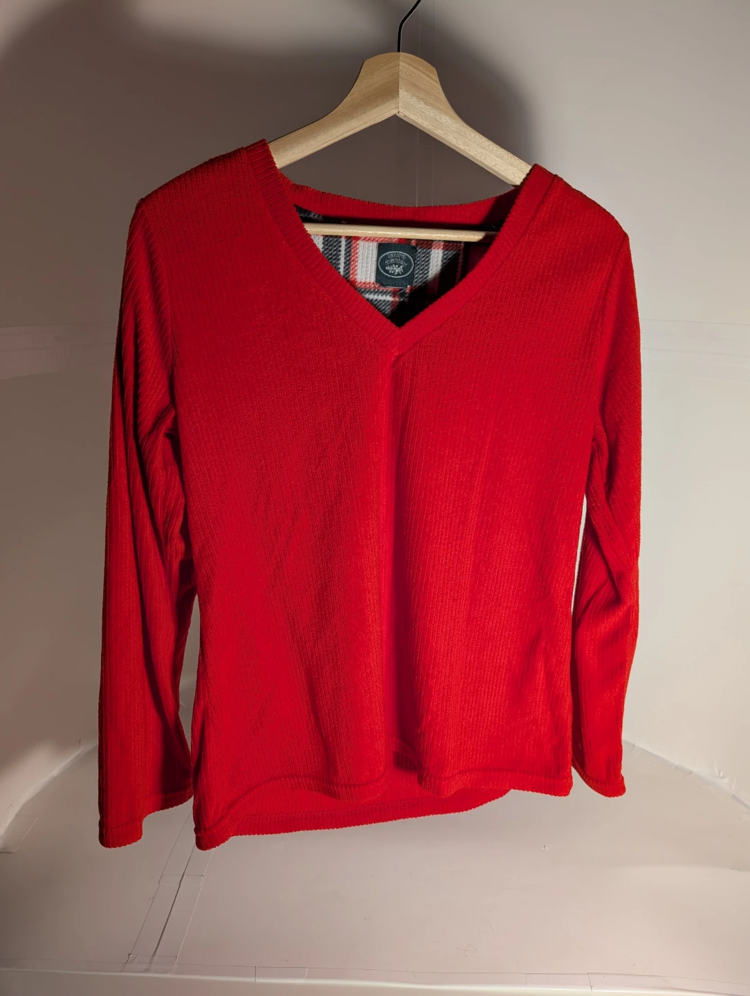 Cozy V-Neck Long Sleeve Top | Laura Ashley - S: M/M - photo 2