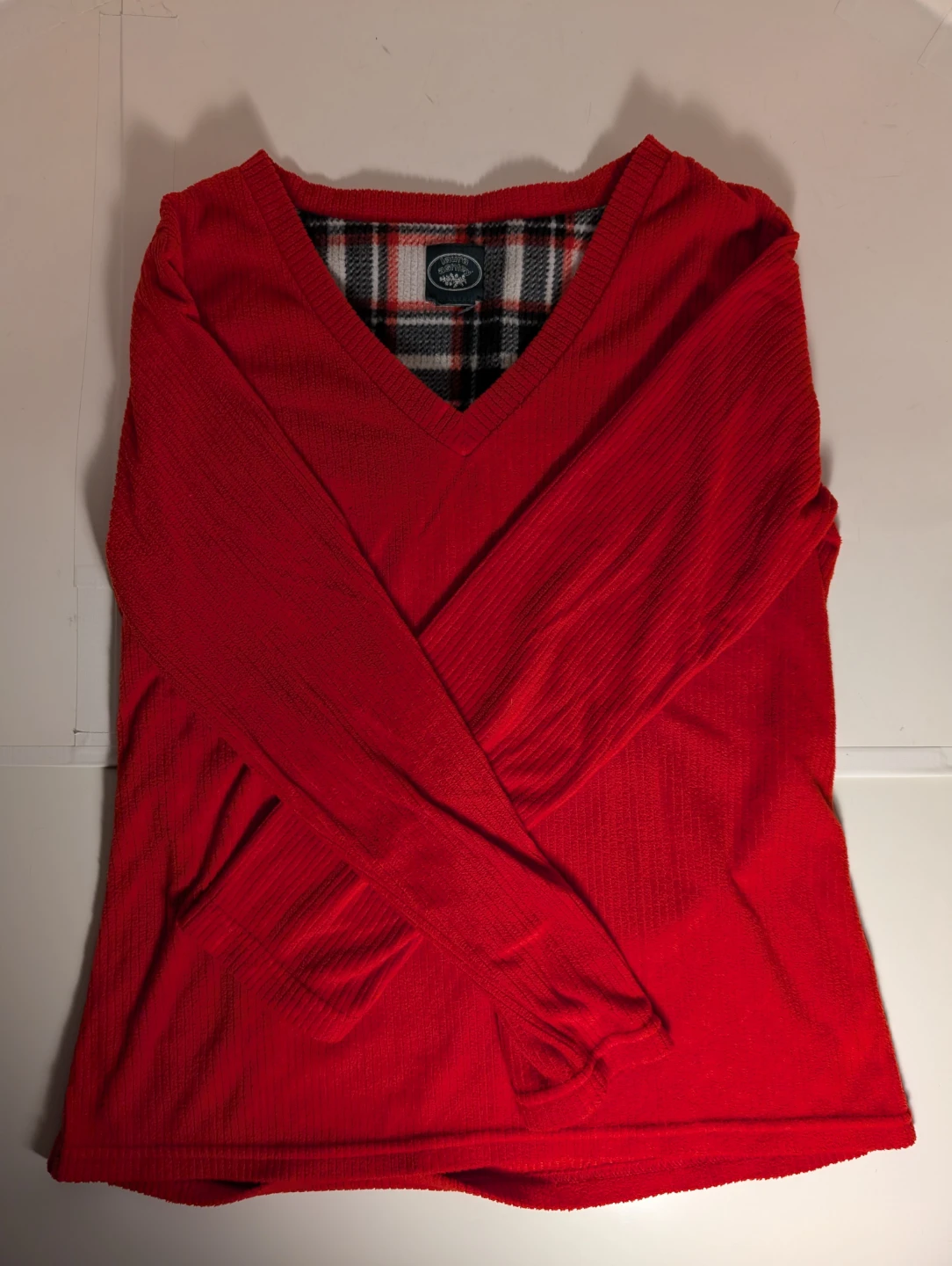 Cozy V-Neck Long Sleeve Top | Laura Ashley - S: M/M - photo 4