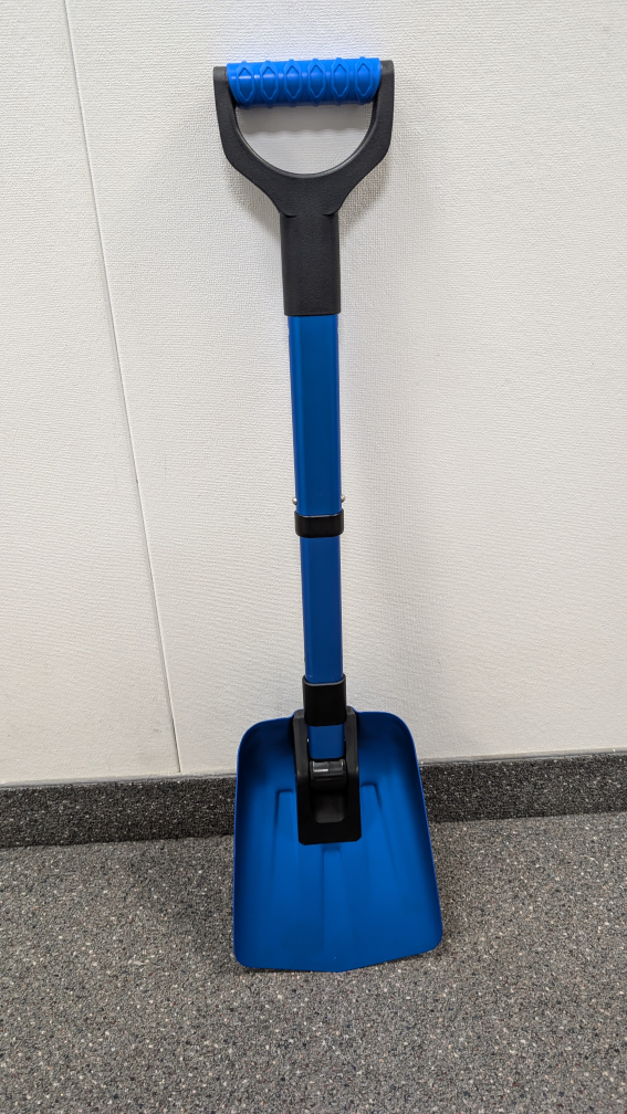 Small Collapsible Metal Snow Shovel