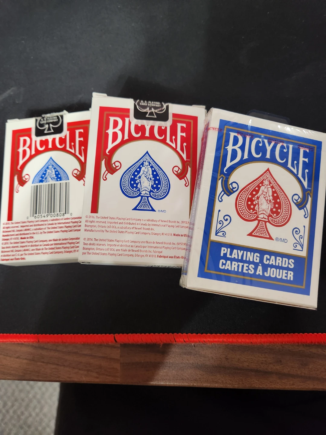 Bicycle Playing Cards - 3 Decks (2 Red, 1 Blue) - photo 2