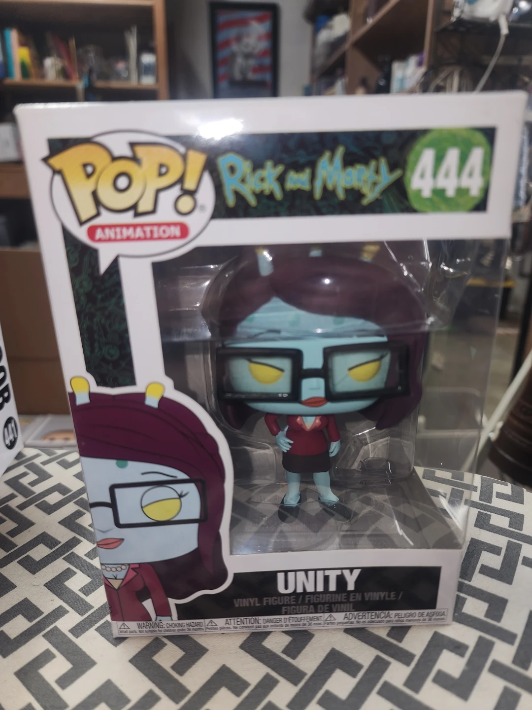 Funko Pop! Rick and Morty Unity Vinyl Figure #444