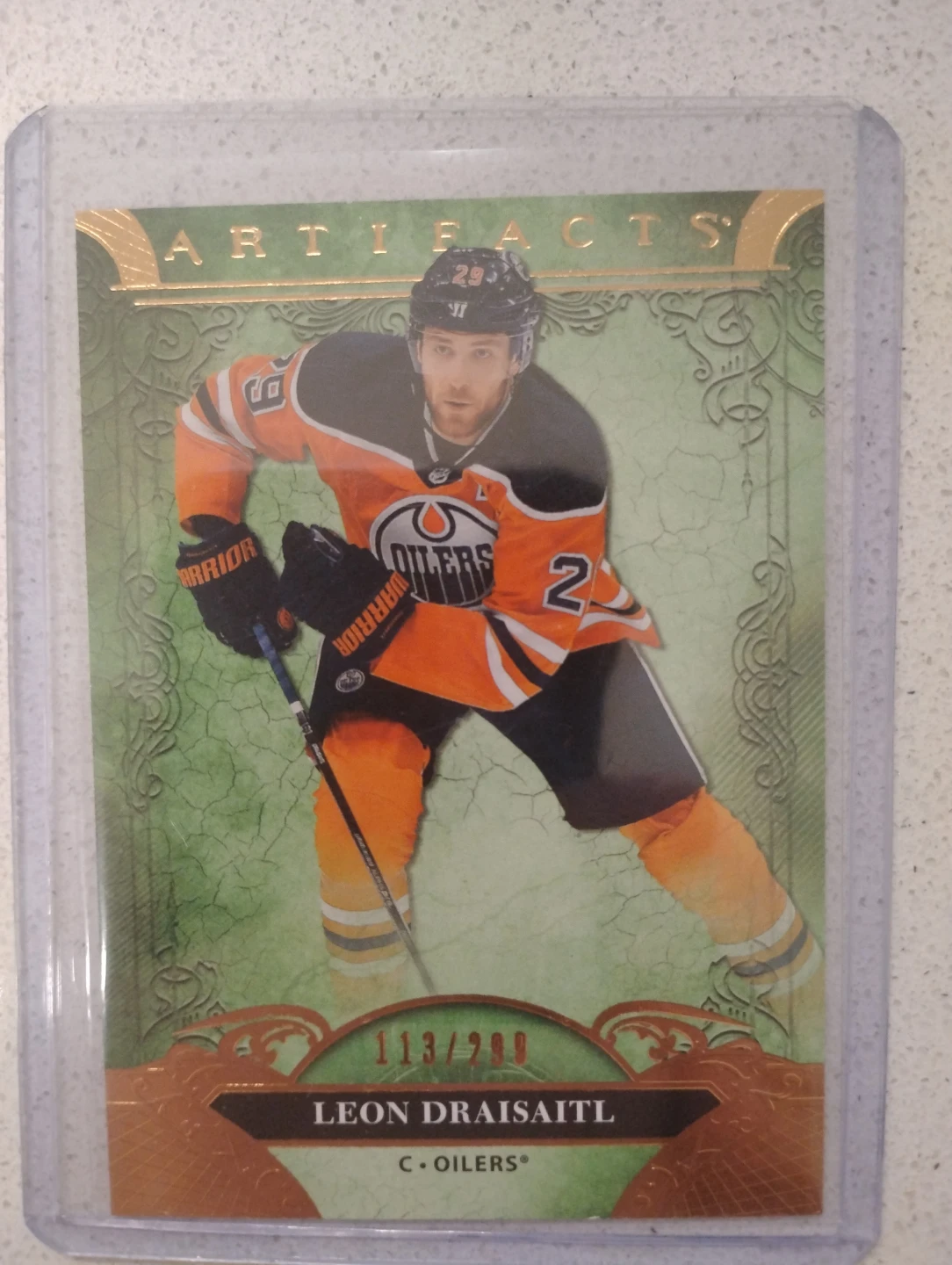 Leon Draisaitl Artifacts Hockey Card 🥕