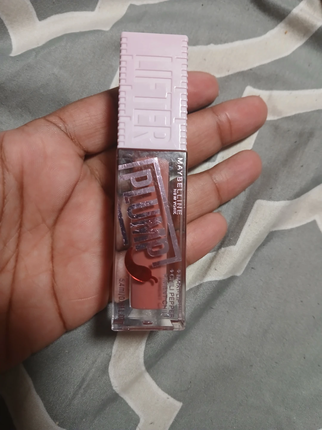 Maybelline Lifter Plump Lip Gloss 005 fever peach