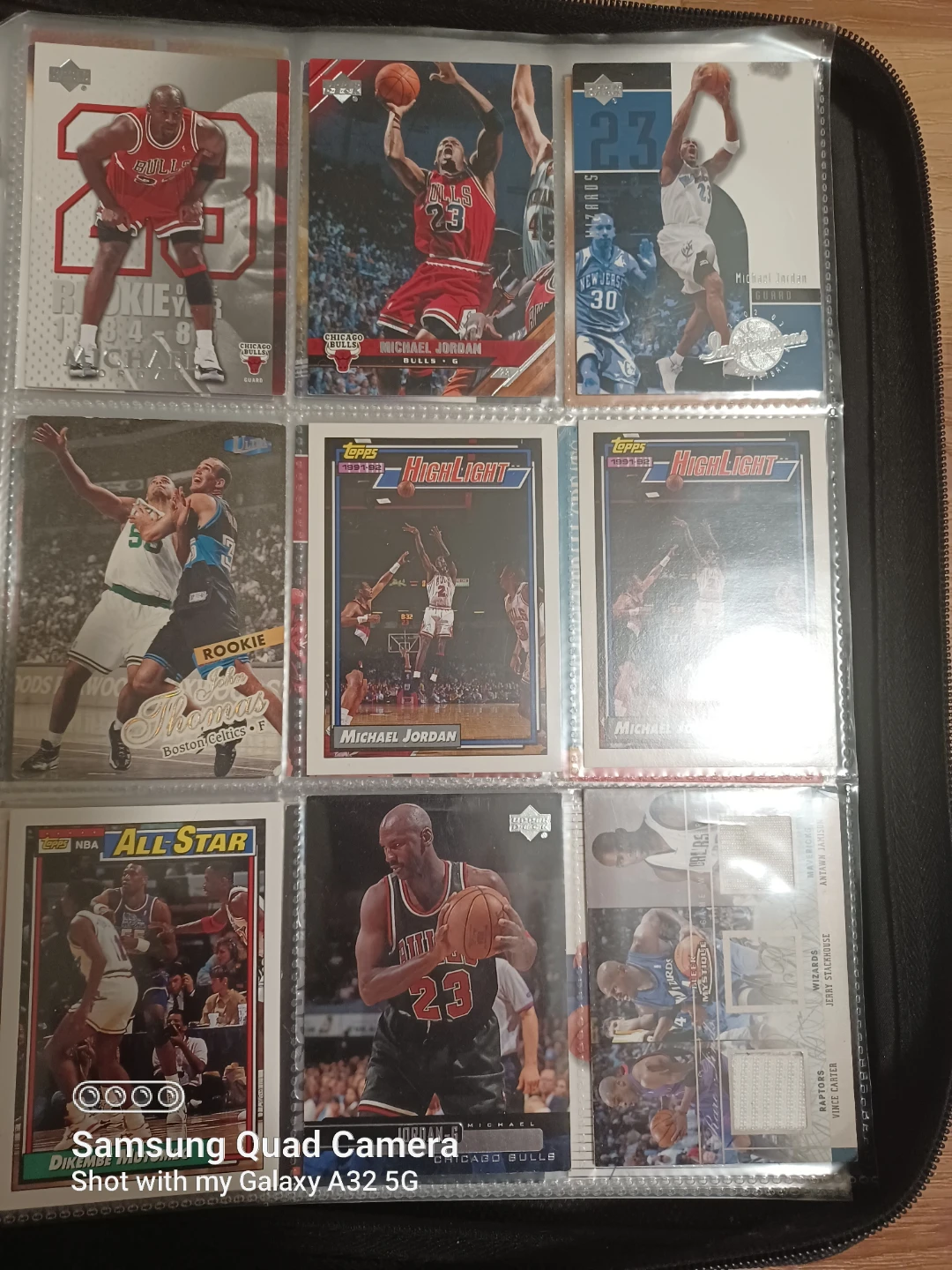Michael Jordan Basketball Card Collection