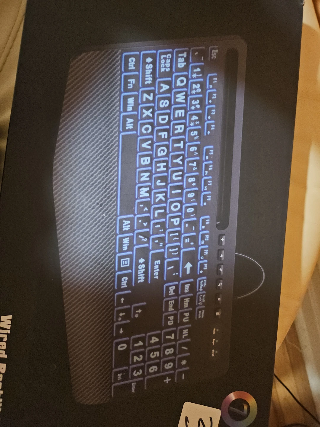 Wired Backlit Keyboard - photo 3