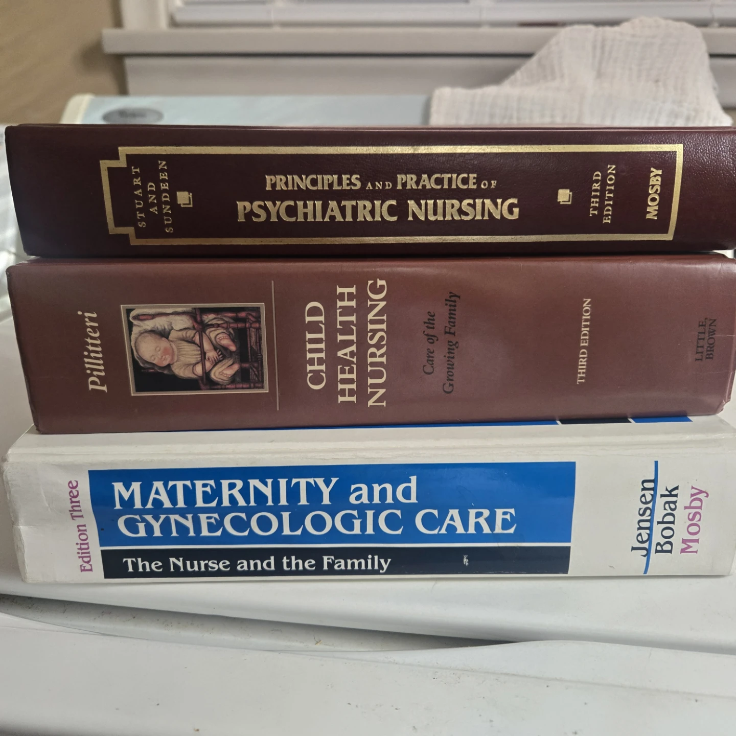 Nursing Textbooks: Psychiatric, Child Health, Maternity