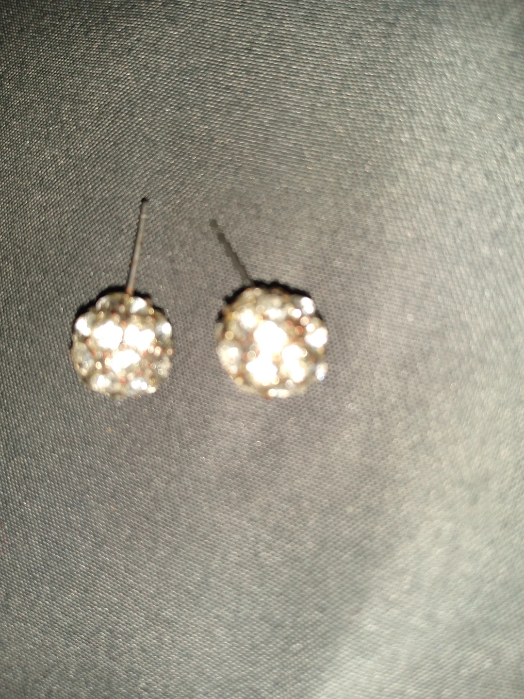 Vintage Christian Dior cluster ball earrings