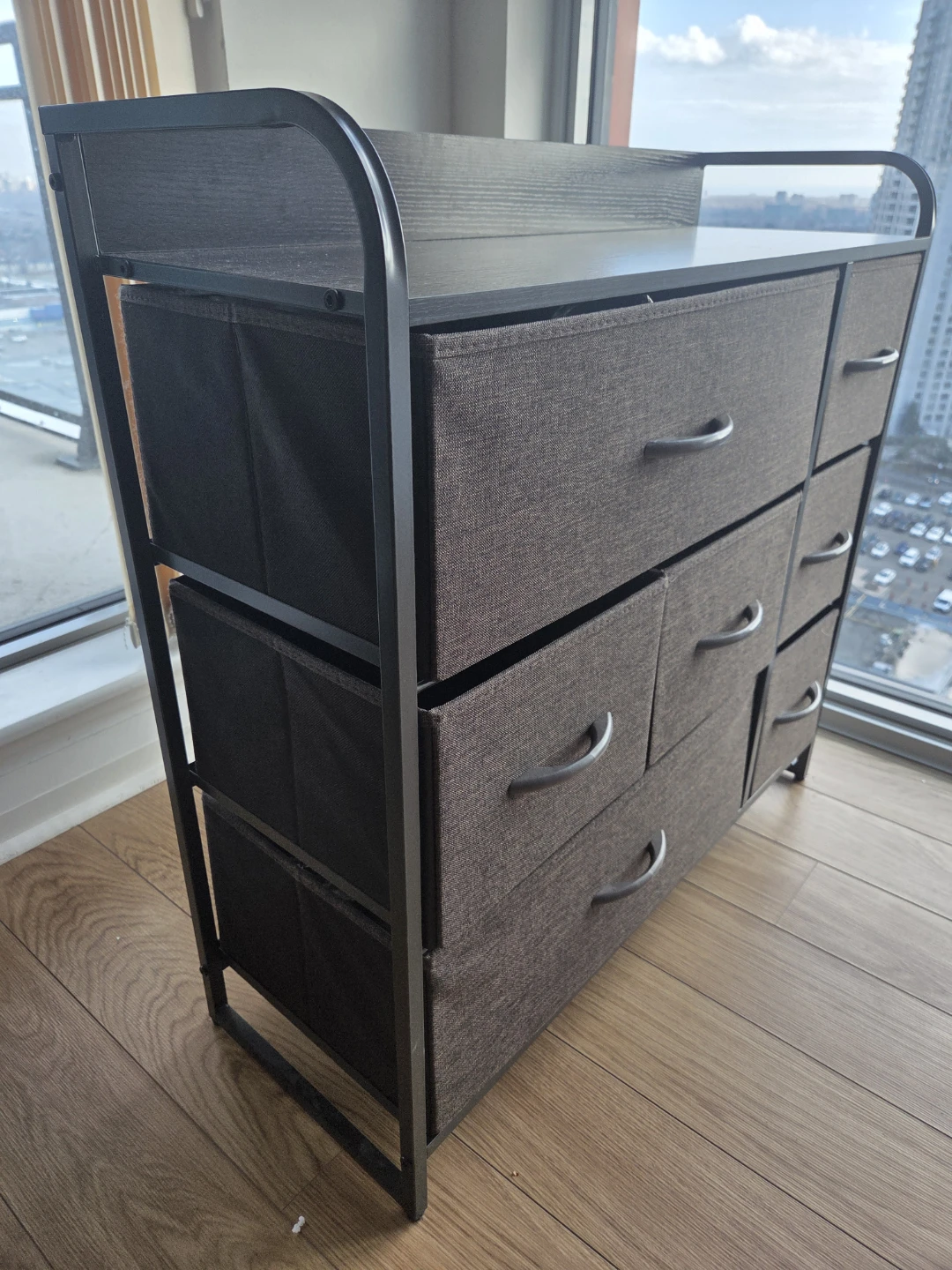HOMCOM 7-Drawer Dresser, Fabric Chest of Drawers - photo 2