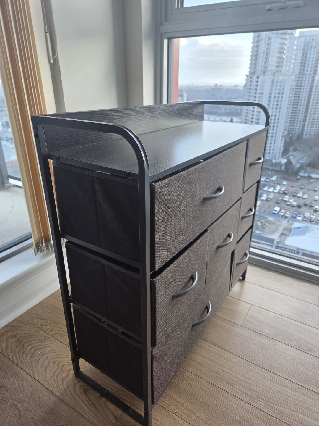 HOMCOM 7-Drawer Dresser, Fabric Chest of Drawers - photo 4