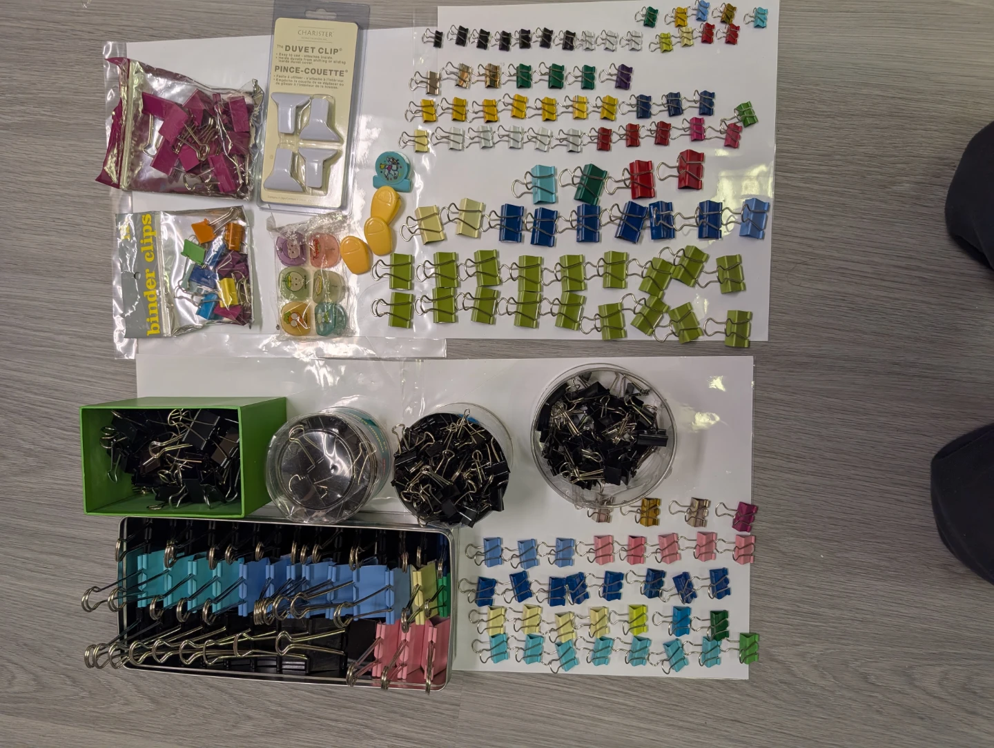 Binder Clips & Duvet Clips Bundle