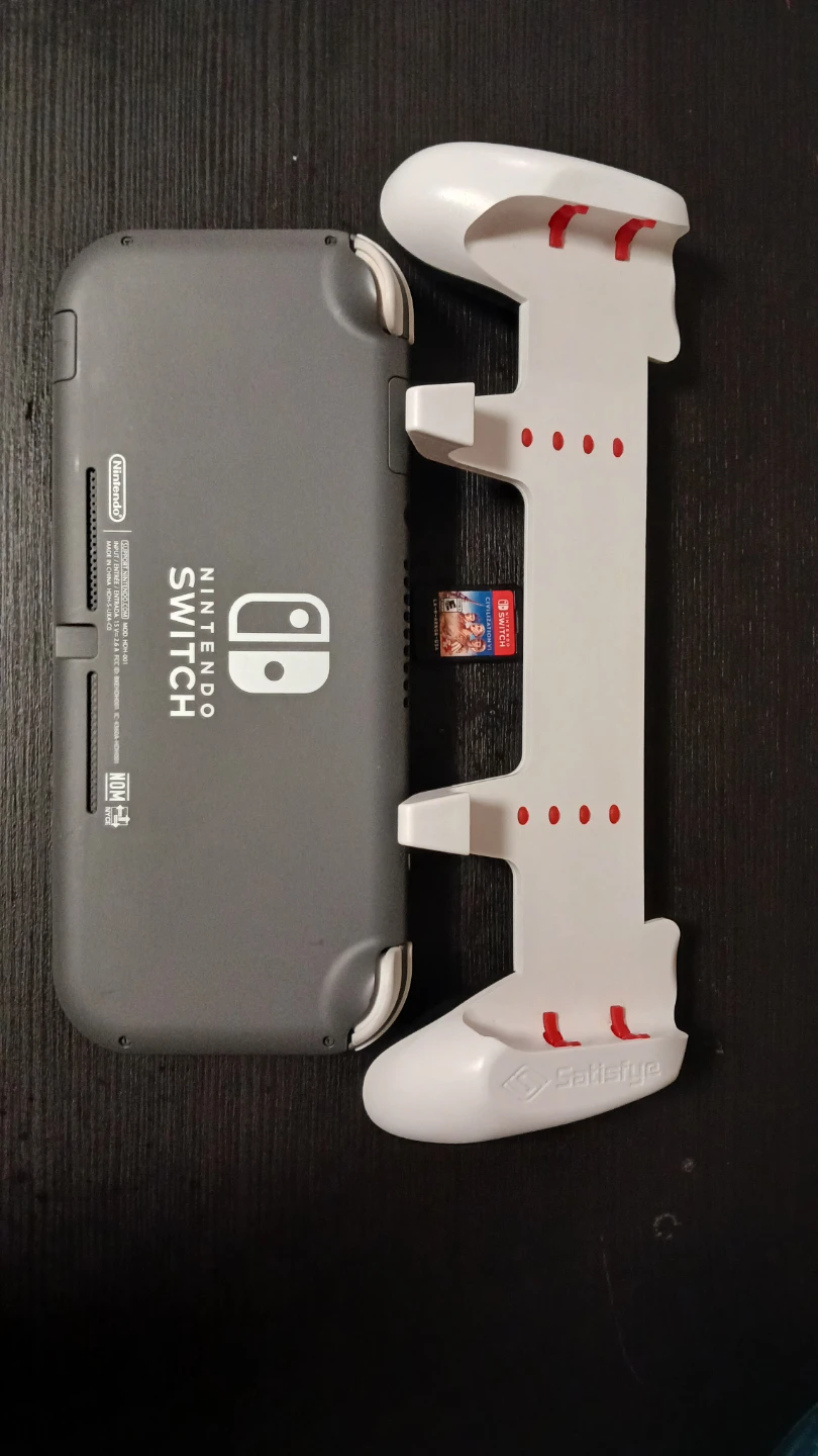 Nintendo Switch Lite with Satisfye Grip & Accessories - photo 3